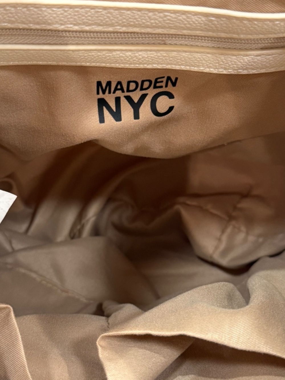 Madden NYC Floral Mini Backpack Floral Cream Canvas Cottagecore Y2K Bag - Picture 8 of 8